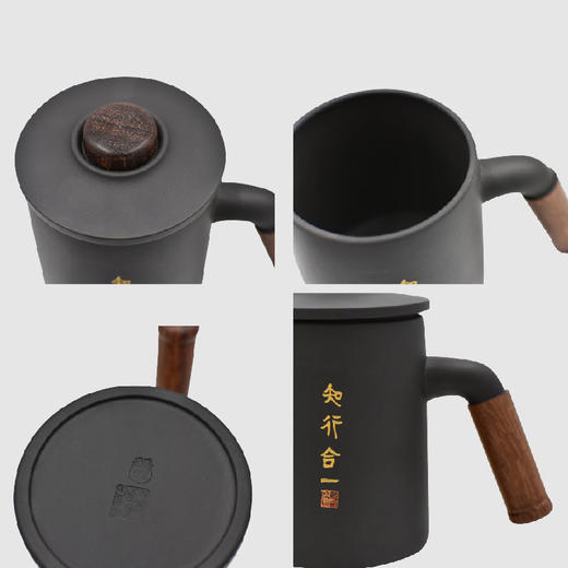 羽诗制造出品 山水风骨套装将军杯阳明元素笔架文创礼盒 商品图3