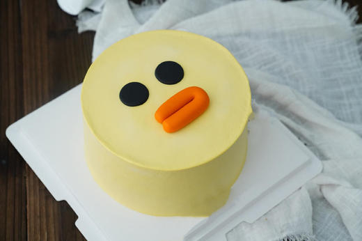 4寸鸭鸭一鲜奶动物奶油蛋糕 商品图0