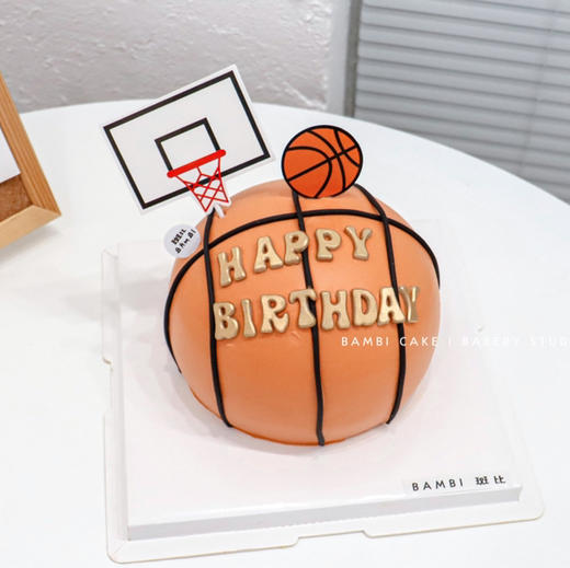 篮球奶油蛋糕 商品图1