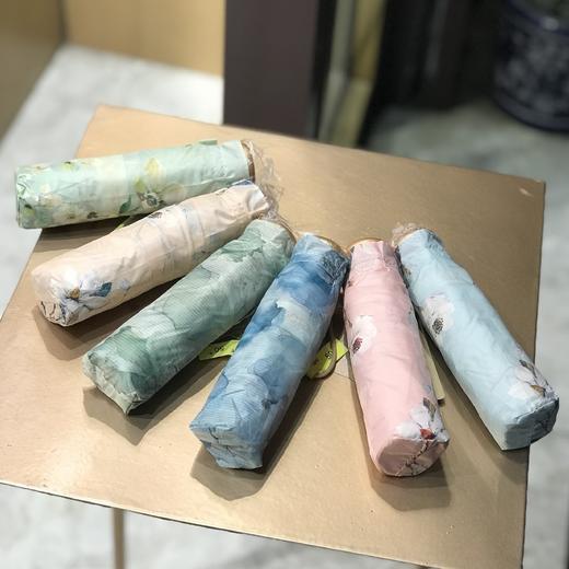 优品堂【如花如歌】五折米胶金骨防紫外线太阳伞 商品图14