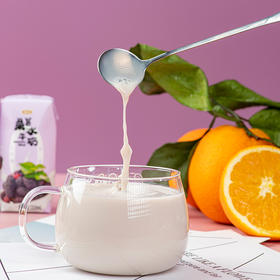 【左江桑葚水牛奶】自然清甜比一般的牛奶浓稠，0蔗糖，添加桑葚含花青素，小朋友喜欢喝的营养早餐奶