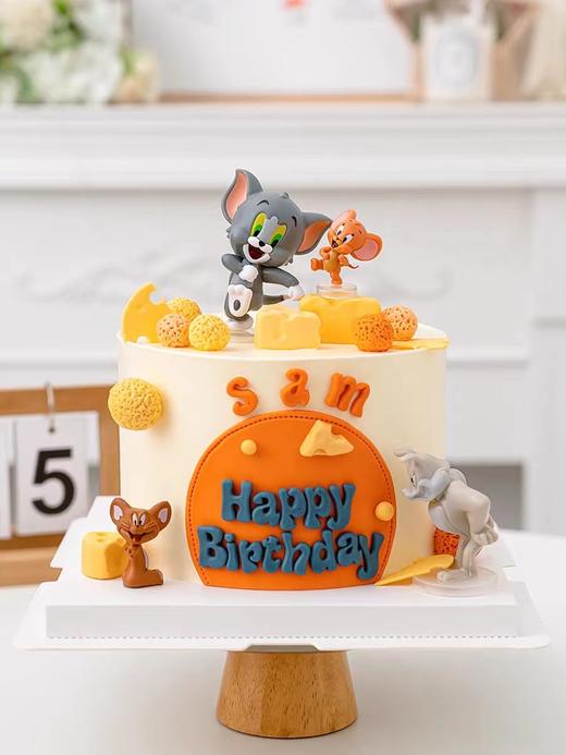 【猫和老鼠2】叮当CAKE爆款生日蛋糕-鲜果奶油蛋糕 商品图0