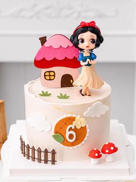 【白雪公主2】叮当CAKE爆款生日蛋糕-鲜果奶油蛋糕