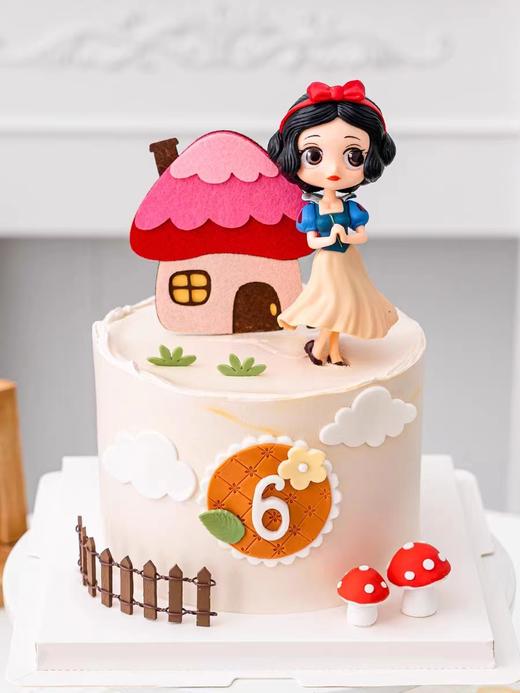 【白雪公主2】叮当CAKE爆款生日蛋糕-鲜果奶油蛋糕 商品图0