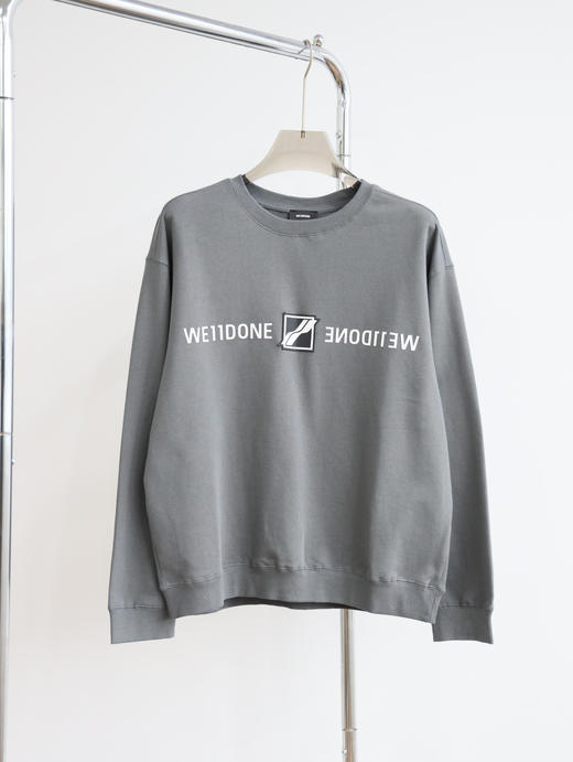 WE1LDONE 廓形情侣圆领卫衣  WY698 商品图6