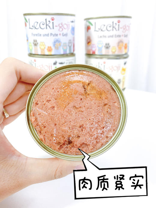 德国小众Leckigoji乐杞97%含肉养生低敏全期猫咪主食罐猫罐头 商品图1