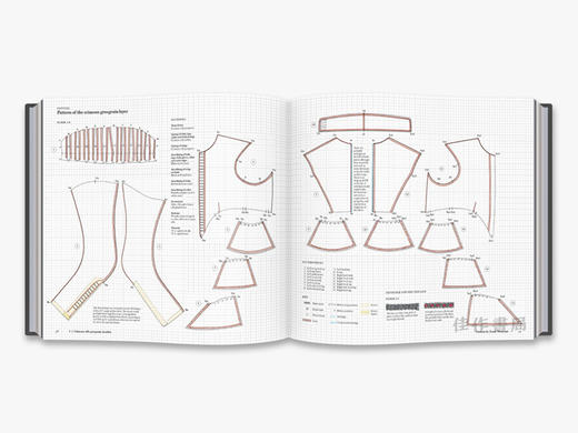 17th-Century Men's Dress Patterns 1600 - 1630 / 17世纪男装图样  商品图3