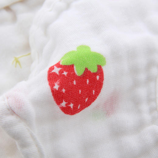 【5条】婴儿6层纱布围嘴泡泡纱全面口水巾 商品图1