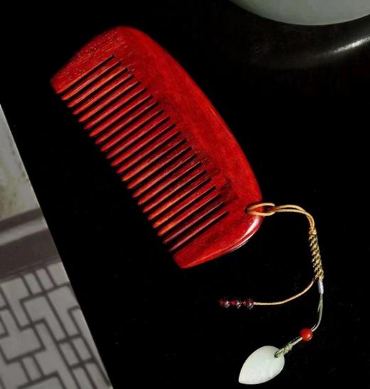 衿生°小叶紫檀木梳 商品图0