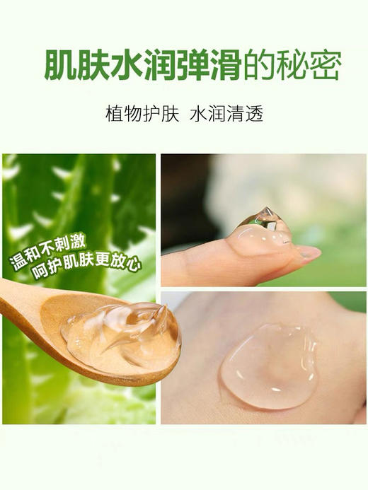 2盒 一叶子 芦荟凝胶 补水保湿修护 商品图3