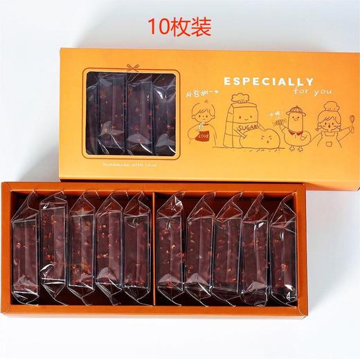 【甜久荟 伴手礼~10个巧克力布朗尼】包装会根据季节变换 巧克力控最爱！男士最爱！巧克力榛子外壳包裹着布朗尼蛋糕  常温或冷藏保存食用 冷冻保存一个月 米其林餐厅选用72%可可 益身体 佳配咖啡 茶酒 商品图6