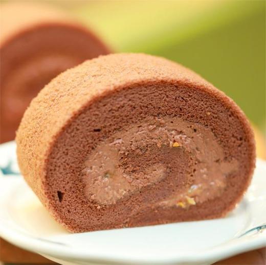 浓情黑醇海盐巧克力蛋糕卷 商品图0