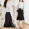 HRWM80139 2023春秋季收腰显瘦小众设计感青春洋气甜美两件套套裙女 商品缩略图2