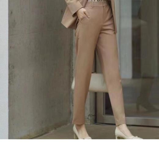 3楼 玖姿玛奇朵精纺弹力涤裤子 商品图0