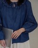 Gauze牛仔蓝上衣 商品缩略图0