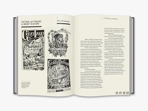 The Graphic Art of Tattoo Lettering: A Visual Guide to Contemporary Styles and Designs / 纹身文字的图形艺术：当 商品图1