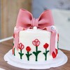 【生日蛋糕】郁金香蝴蝶结款 商品缩略图0