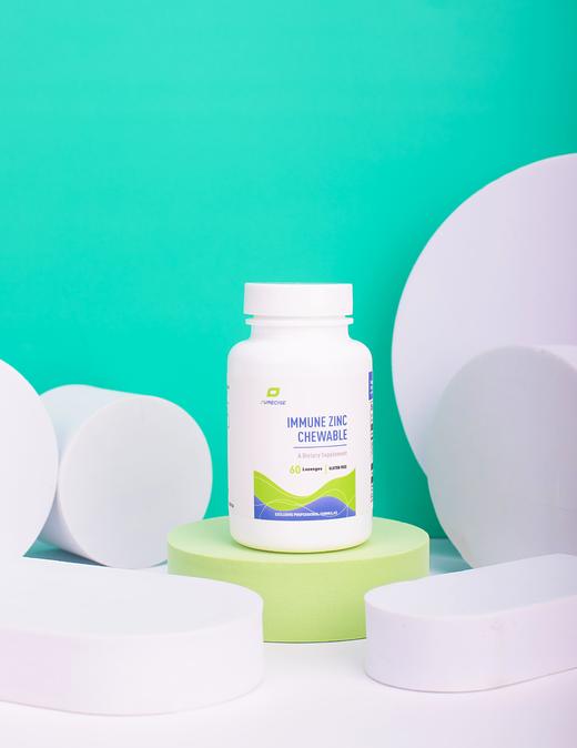 【香港仓2-3周到手-美国儿科配方-儿童抵御力-锌咀嚼片】  Immune Zinc 90片果味含片可咀嚼  每片23mg 柠檬酸锌+葡tao糖酸锌双重配方 安全代糖 Purecise 商品图5