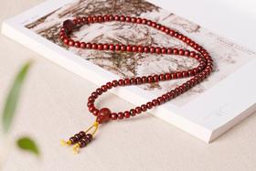 XYZT0169°小叶紫檀带金星佛珠男女手饰