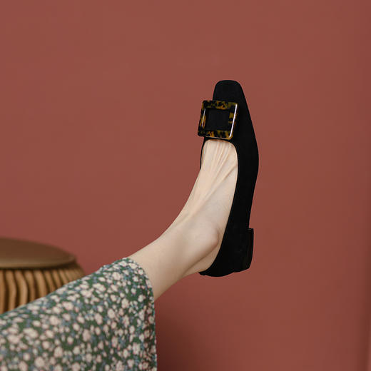 春季新款，柔软舒适全皮单鞋BY-H919 商品图11