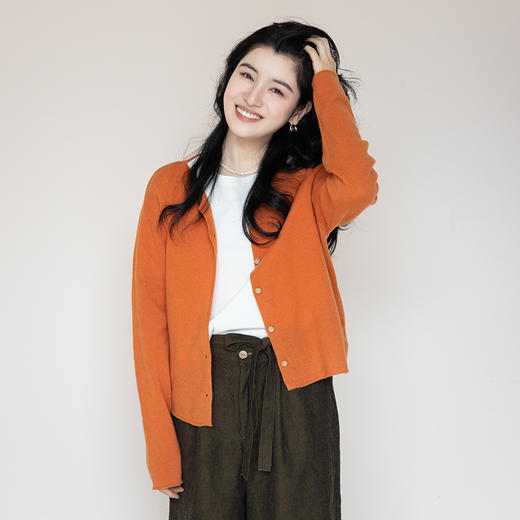 绽放103朵/羊毛针织开衫外套 商品图1