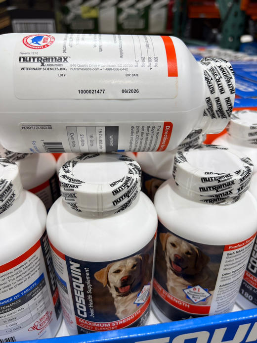 特价🐶330元，狗狗版维骨力限时折扣‼️Cosequin DS MSM狗犬用加强型关节宝软骨素咀嚼片 180粒！ 商品图4