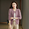 小个子短款开衫针织外套女，春秋妈妈春装小个子毛衣外搭洋气小披肩CC-101-18612 商品缩略图3