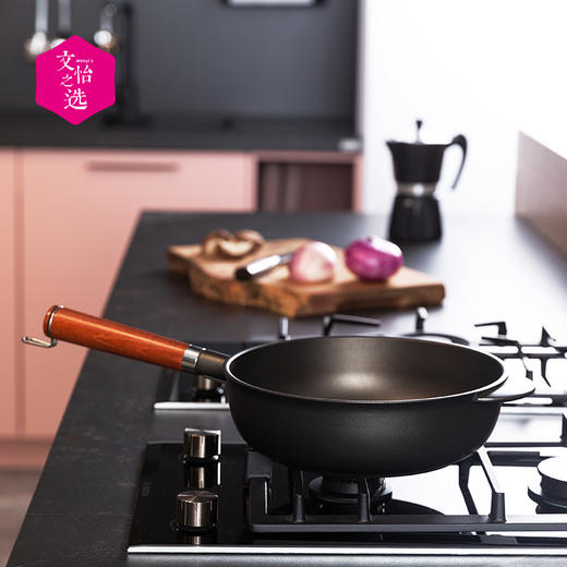 【文怡之选】PENTOLPRESS朱利安系列煎炒两用锅 不粘锅 炒锅煎锅多用 防刮耐磨  意大利原产 24cm/28cm 商品图10