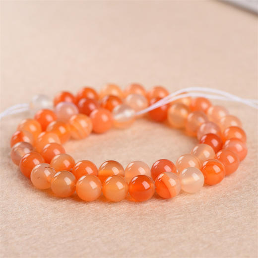 原色玛瑙半成品珠料意卡米诺手串念珠单颗珠子料散珠 商品图6