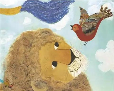 狮子和小红鸟 商品图0