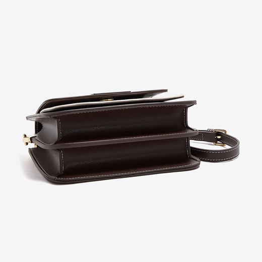 Safiya/索菲娅 牛皮包包2023新款小方包单肩包女式斜挎包女包SF997010Y 商品图8