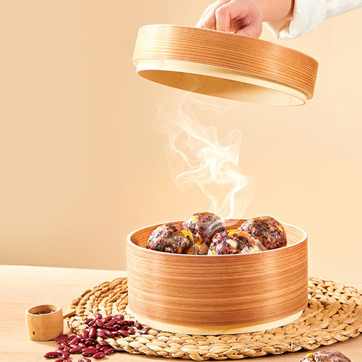 舌尖满分 粗粮粘豆包 无添加糖 纯手工速食营养早餐早点 商品图2