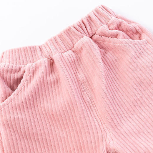 贝贝怡宝宝天鹅绒保暖长裤女童裤子儿童秋装女新款洋气松紧腰加厚213K2232 商品图6
