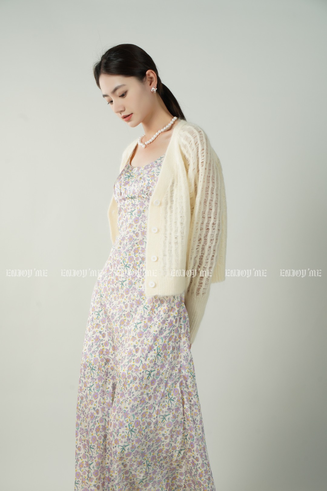 【门店同款】春季彩色马海毛开衫 150244086