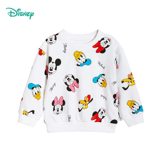 【商场同款】迪士尼童装儿童套头卫衣米妮米奇唐老鸭卡通印花春秋季洋气潮上衣 商品图3