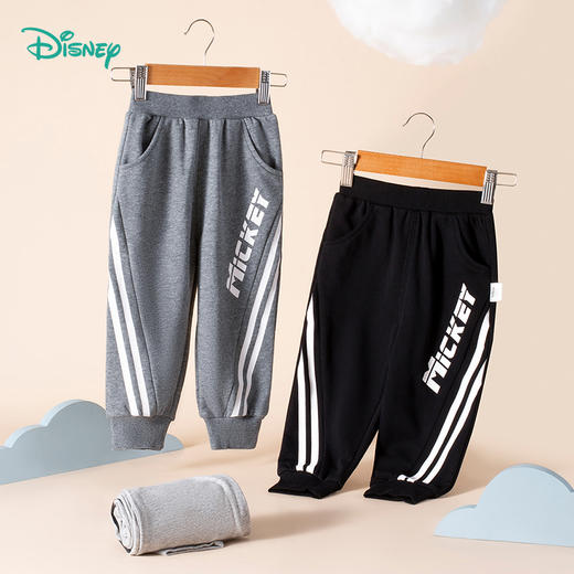 【商场同款】迪士尼童装男童运动休闲裤子潮童春秋季小童束脚裤妙趣之旅长裤221DK0237 商品图4