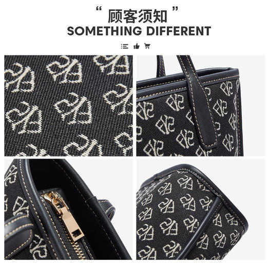 Safiya/索菲娅 2023新款手提包大容量托特包单肩包女式腋下包女包SF9161012Y 商品图4