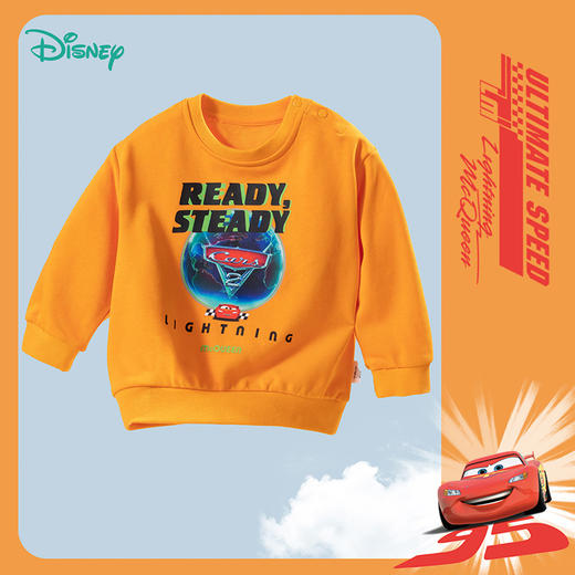 【商场同款】迪士尼童装男童套头卫衣春秋季运动休闲上衣 商品图5