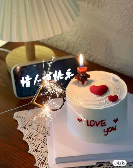 【优品系列】LOVE YOU  小熊蜡烛款 商品图1