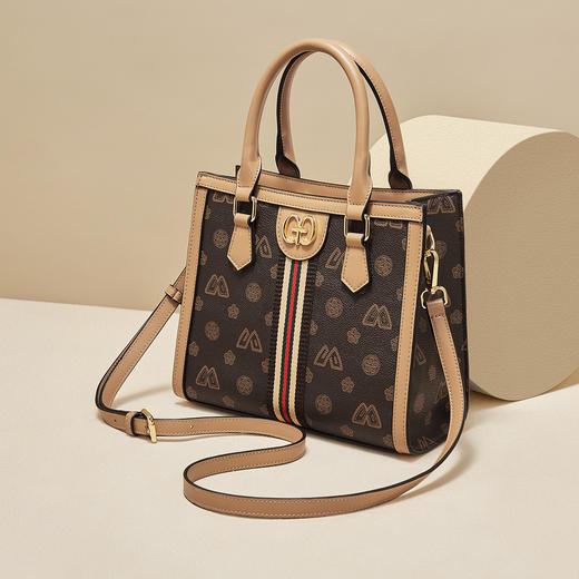 Safiya/索菲娅 包包2023新款手提包托特包单肩包女式斜挎包女包SF9140041Y 商品图1