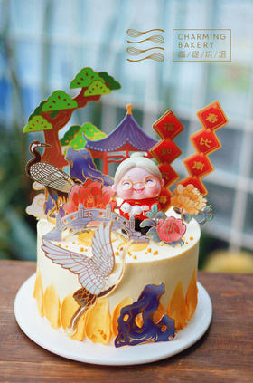 【会员特惠228.8元】福禄平安·吉祥奶奶