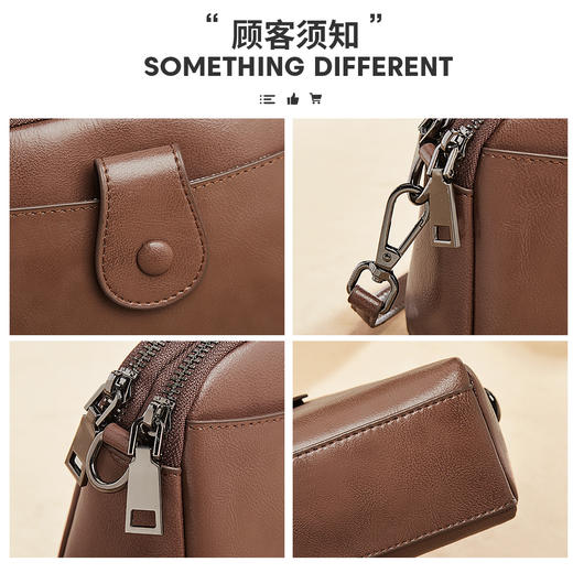 Safiya/索菲娅 2023新款高级感复古手机包单肩包包女式斜挎包女包SF9135016Y 商品图5