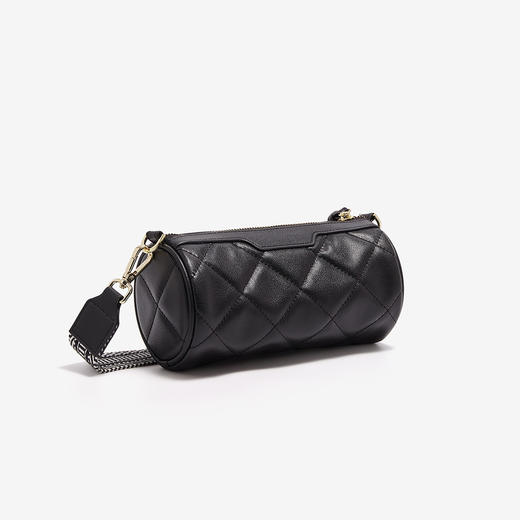 Safiya/索菲娅 牛皮2023新款菱格包单肩包包女式斜挎包女包手机包SF953009Y 商品图7