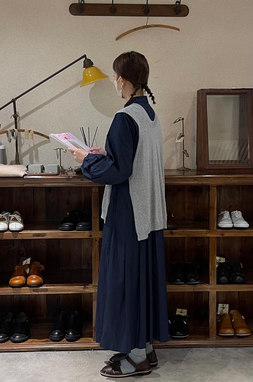 Gauze黑灰2色背心 商品图4