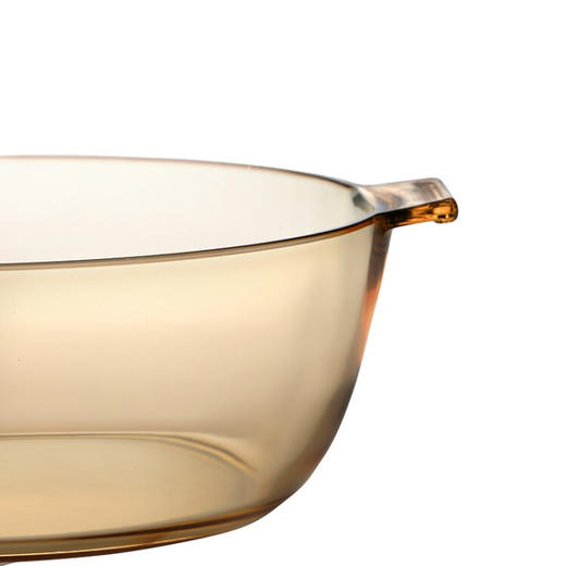 康宁（VISIONS）美国康宁visions晶彩系列透明锅琥珀色玻璃锅耐热可明火汤锅炖锅 4L晶彩系列高清锅 商品图2