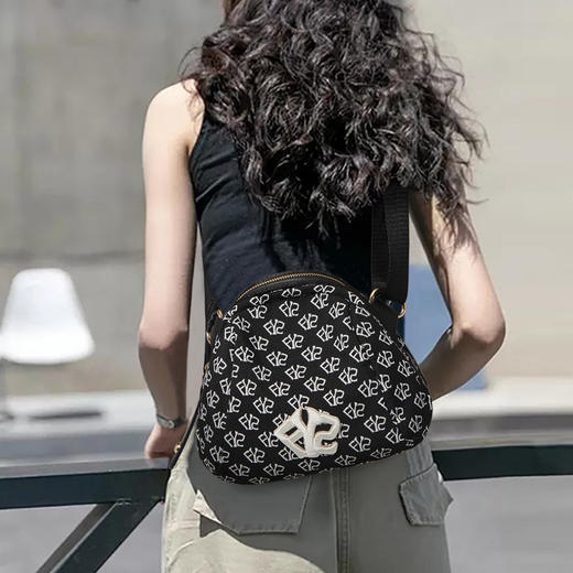 Safiya/索菲娅 2023新款时尚百搭女胸包腰包单肩包女式斜挎包女包SF9151060Y 商品图0