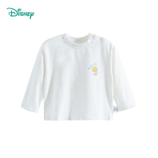 【商场同款】迪士尼童装女童长袖T恤四季可穿打底衫仙度瑞拉公主圆领套头上衣 商品图6