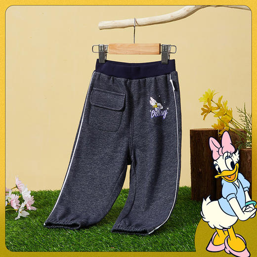 【商场同款】迪士尼童装女童牛仔裤春秋黛丝女孩儿童中小童洋气韩版长裤子宽松 商品图5