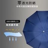 天堂伞3910强力拒水防紫外线防晒遮阳加大十骨睛雨伞银胶三折伞1把 商品缩略图2