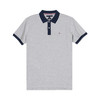 领后字母撞色边 微弹短袖POLO衫 特惠 T-1188 商品缩略图1